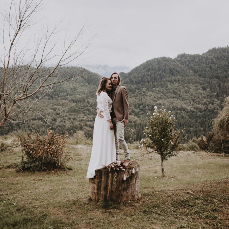mariage montagne