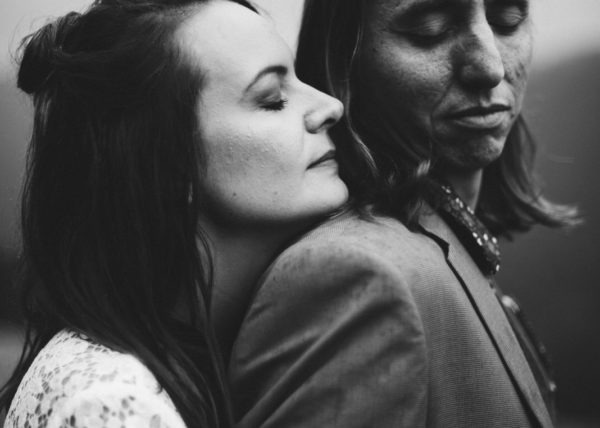 photo de mariage noir et blanc