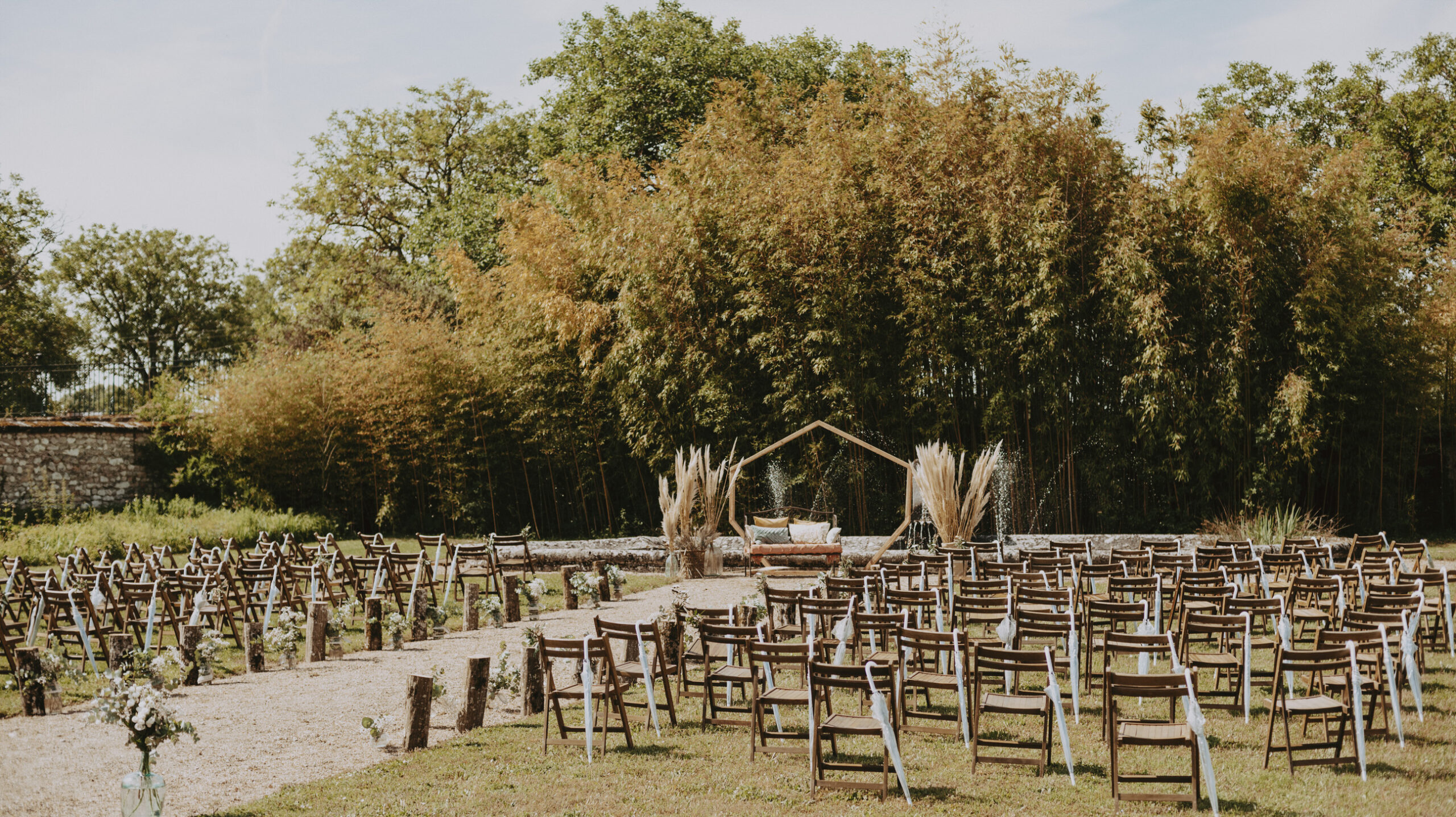 mariage au domaine de l'Isle Savary